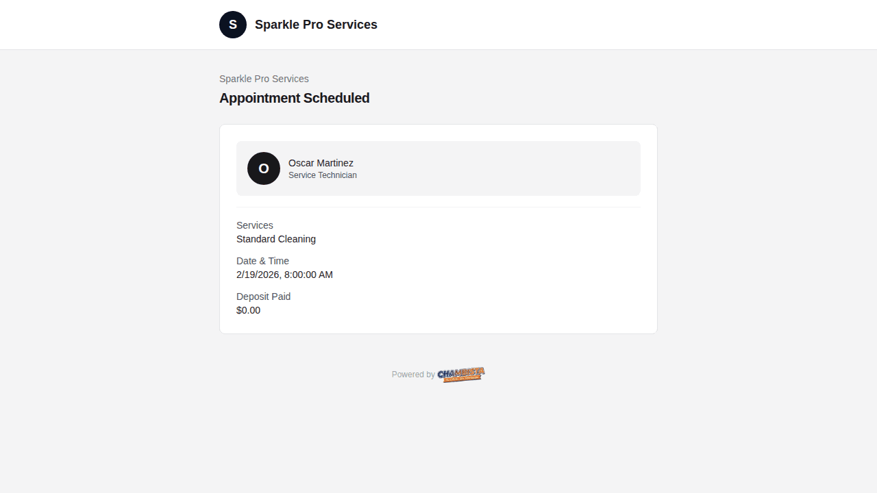 Your client sees theirs